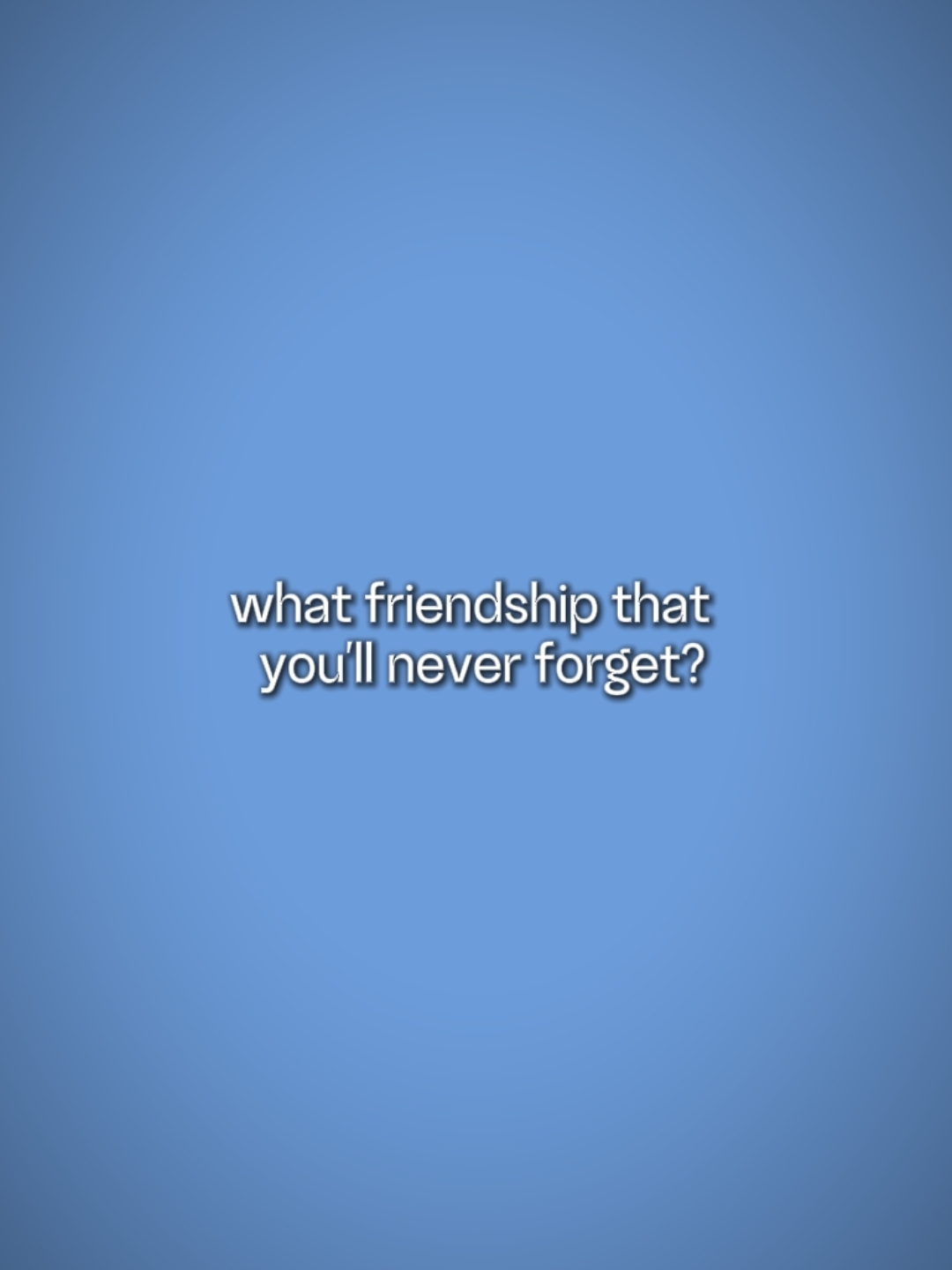 Freundschaft