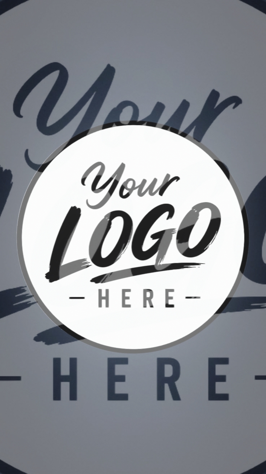 Abriendo con el logotipo