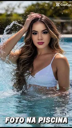 FOTO NA PISCINA