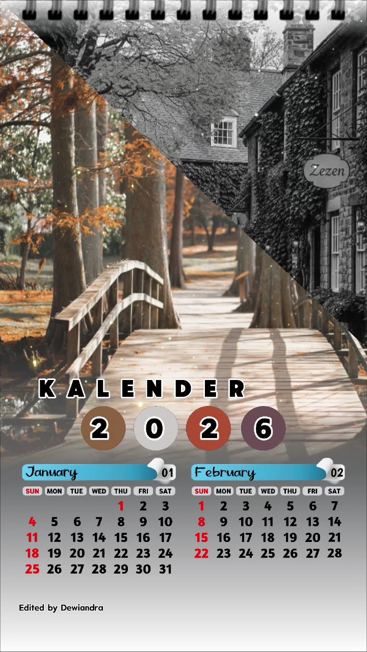 Kalender 2026