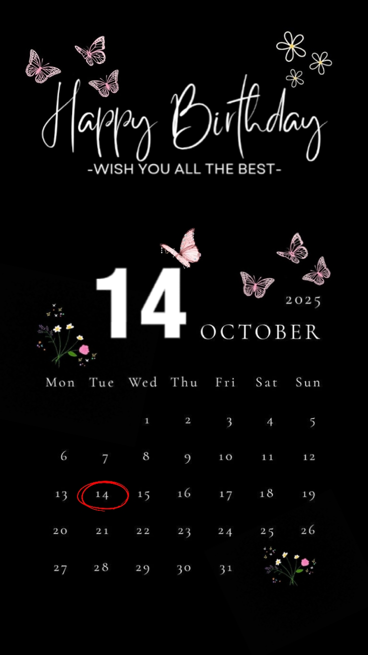 anniversaire 14 octobre