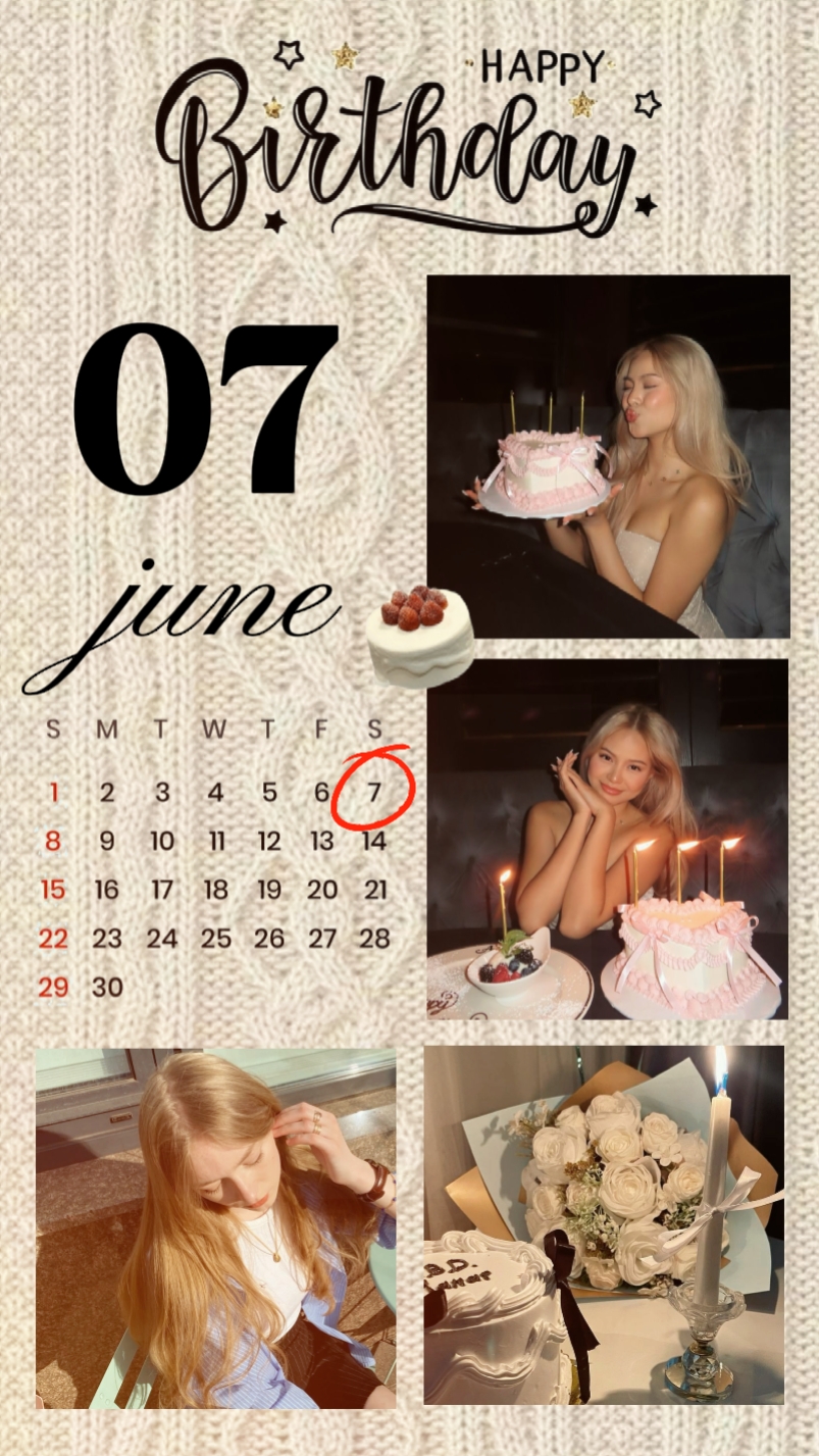 GEBURTSTAG 7. JUNI 2025