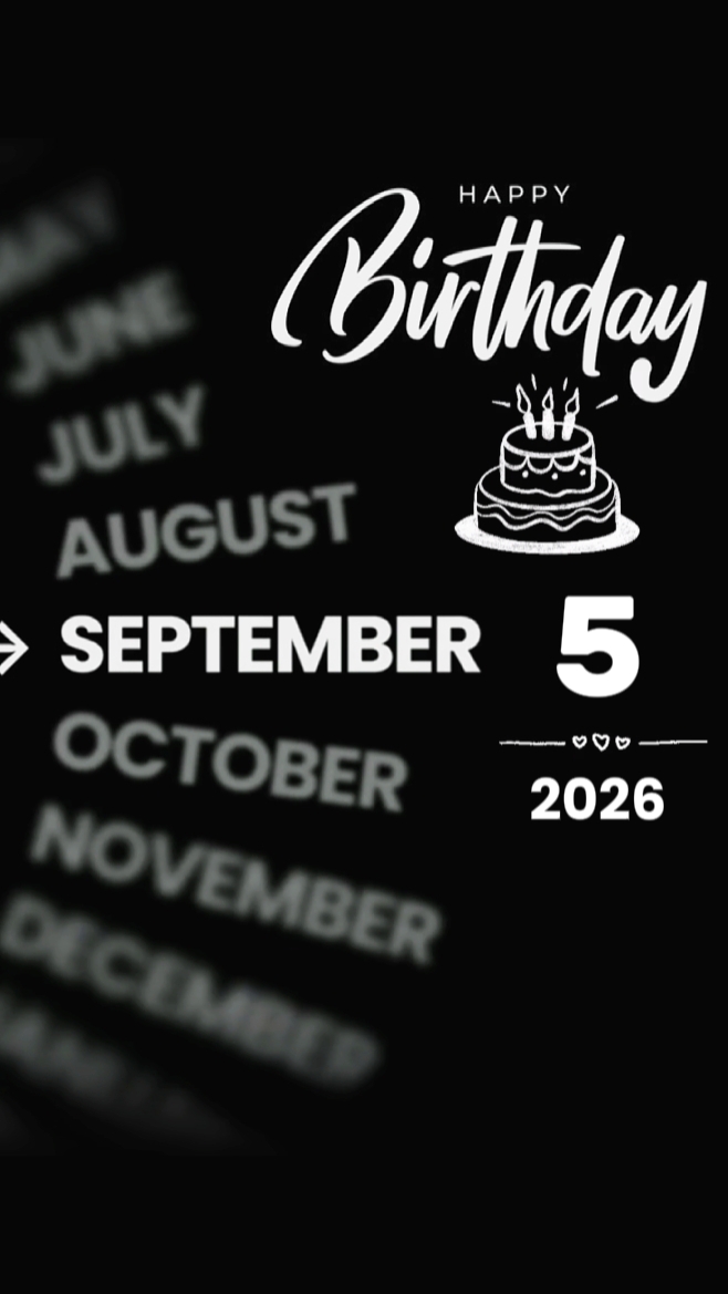 CUMPLEAÑOS HIJO 4 DE SEPTIEMBRE