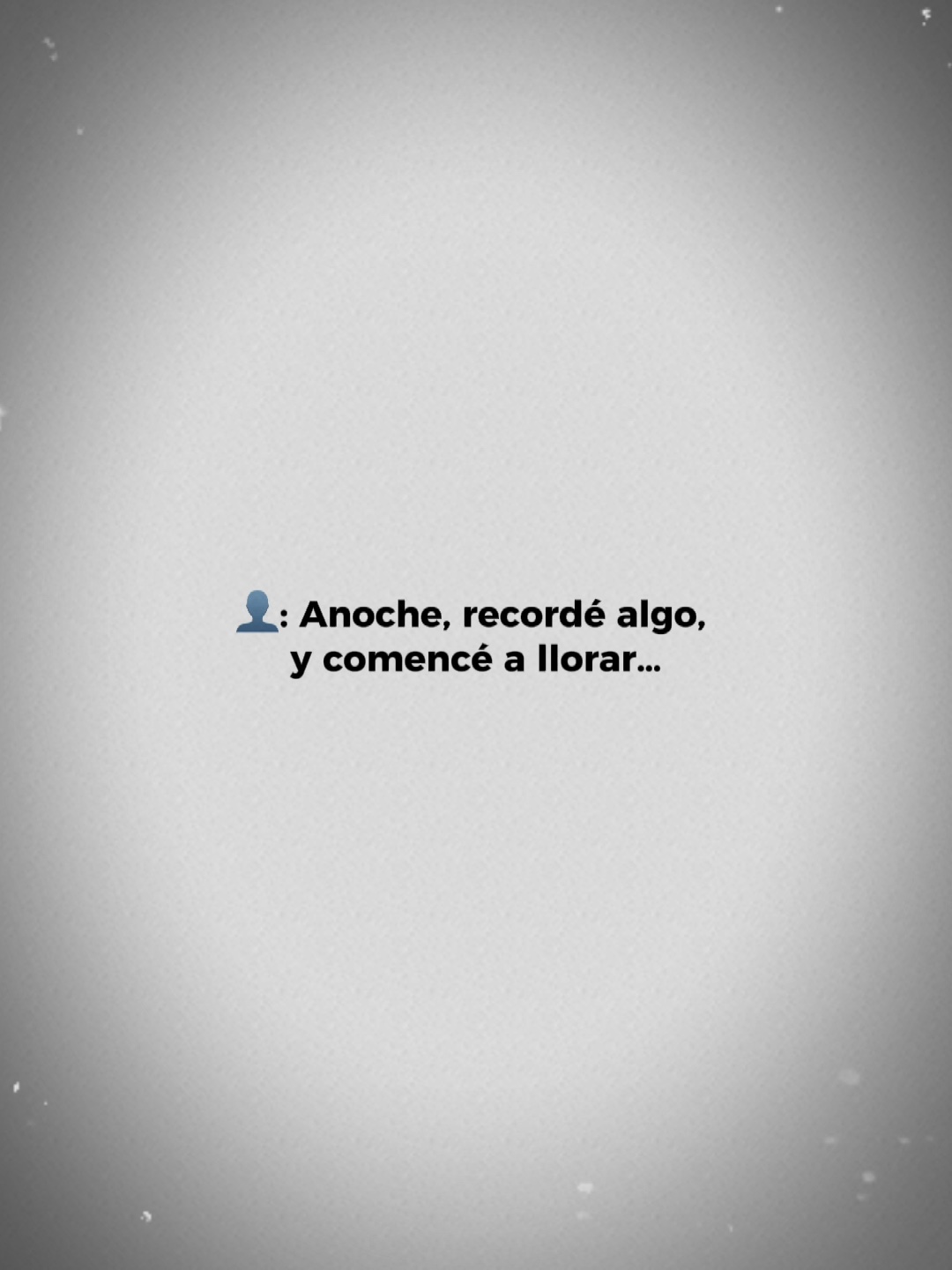 Recordé algo...