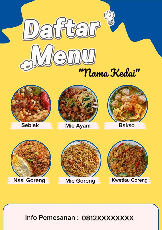 Daftar Menu 