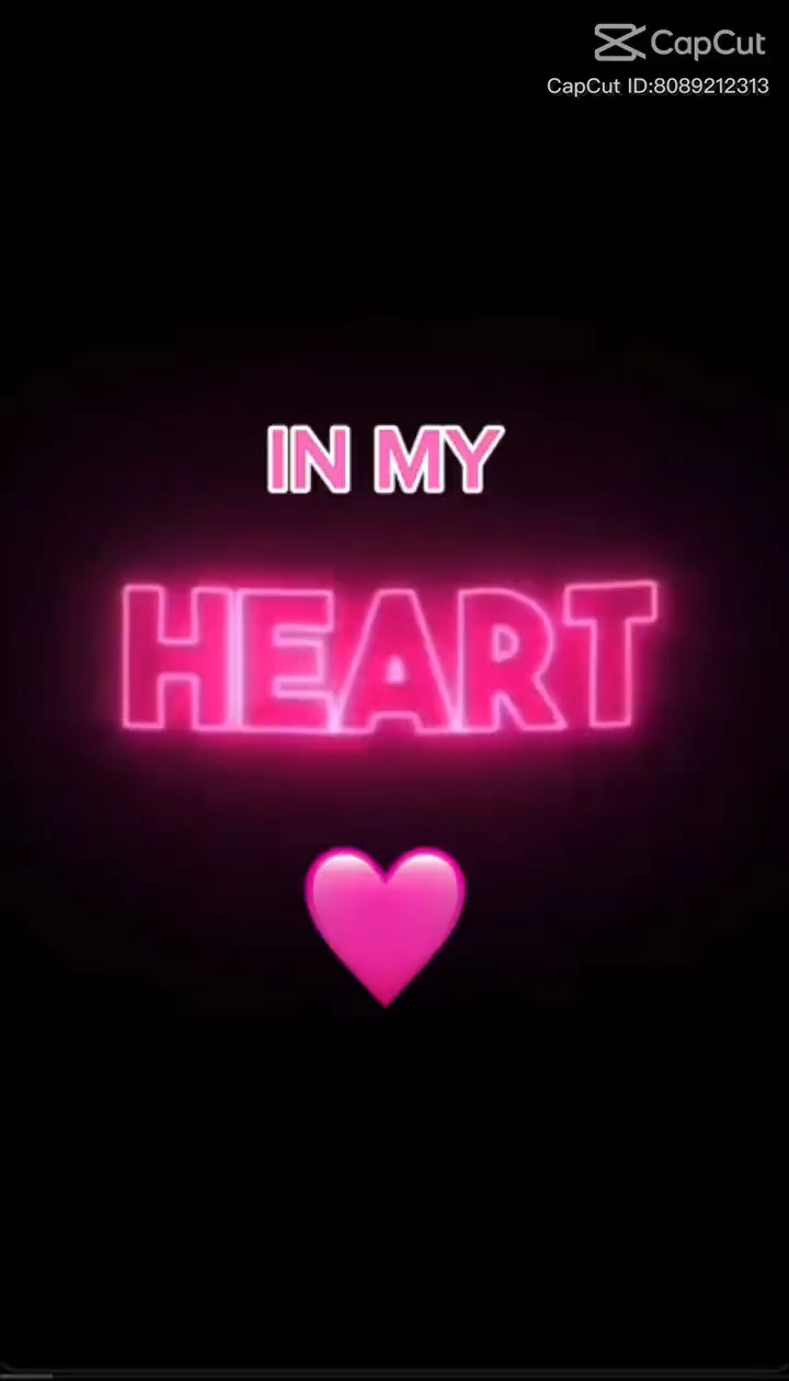 "My heart,"