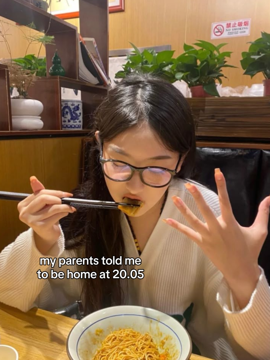 my parents told me 