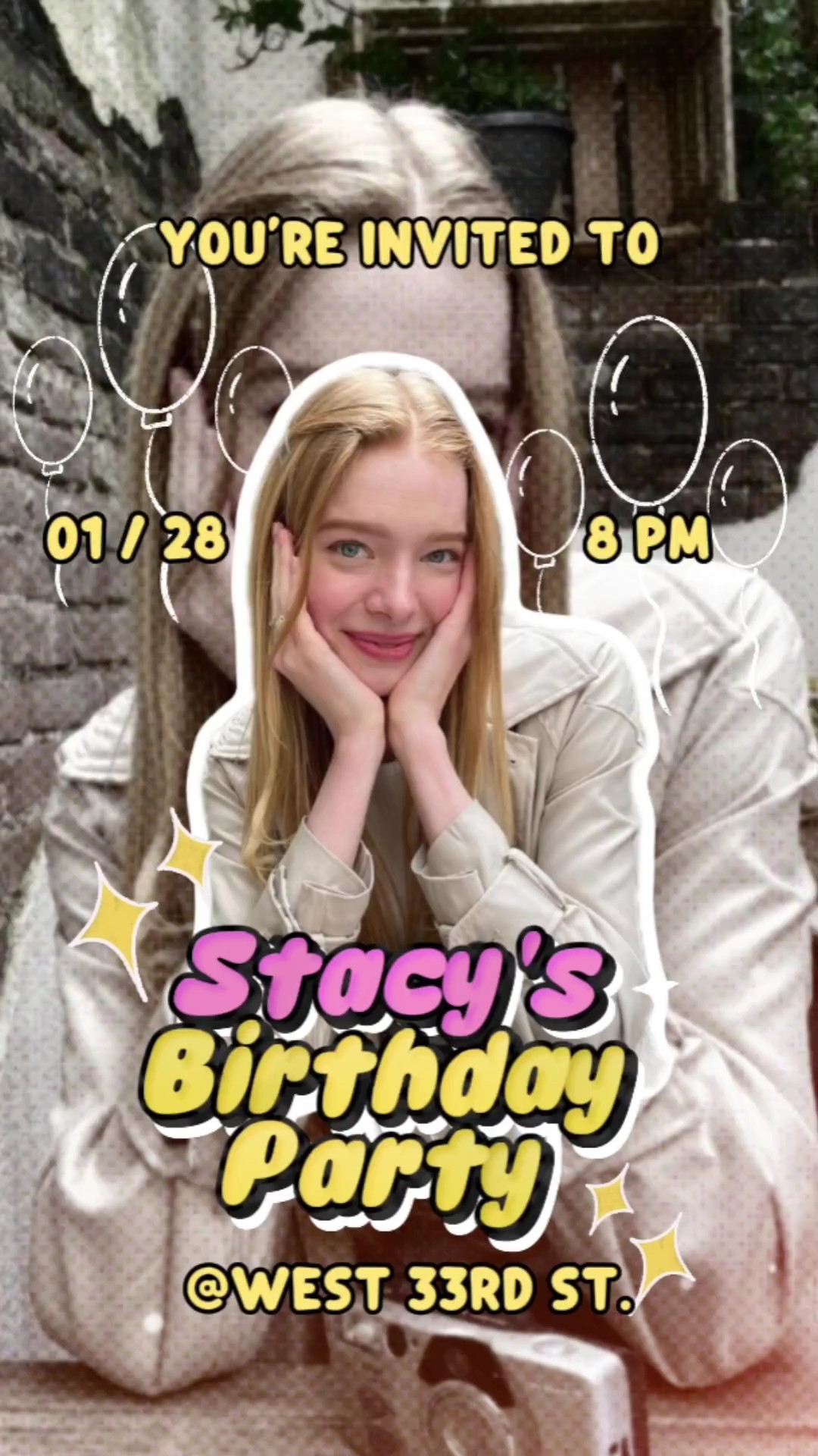 INVITACIÓN DE CUMPLEAÑOS