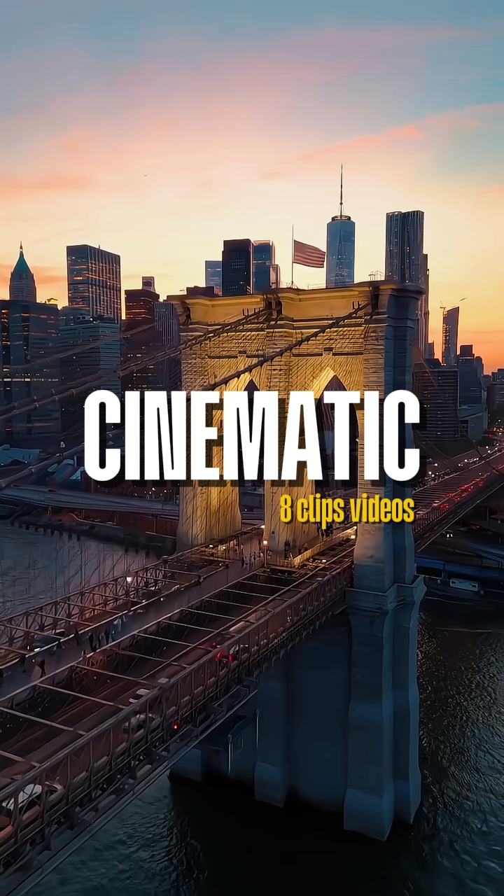 Cinematográfico 8 vídeos 