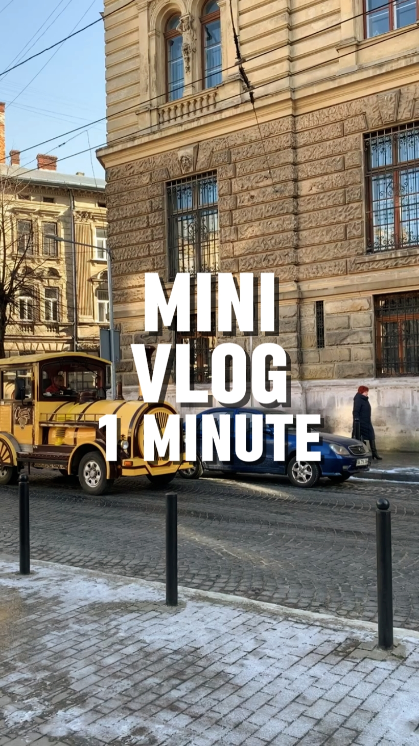 Vlog de 1 minuto 