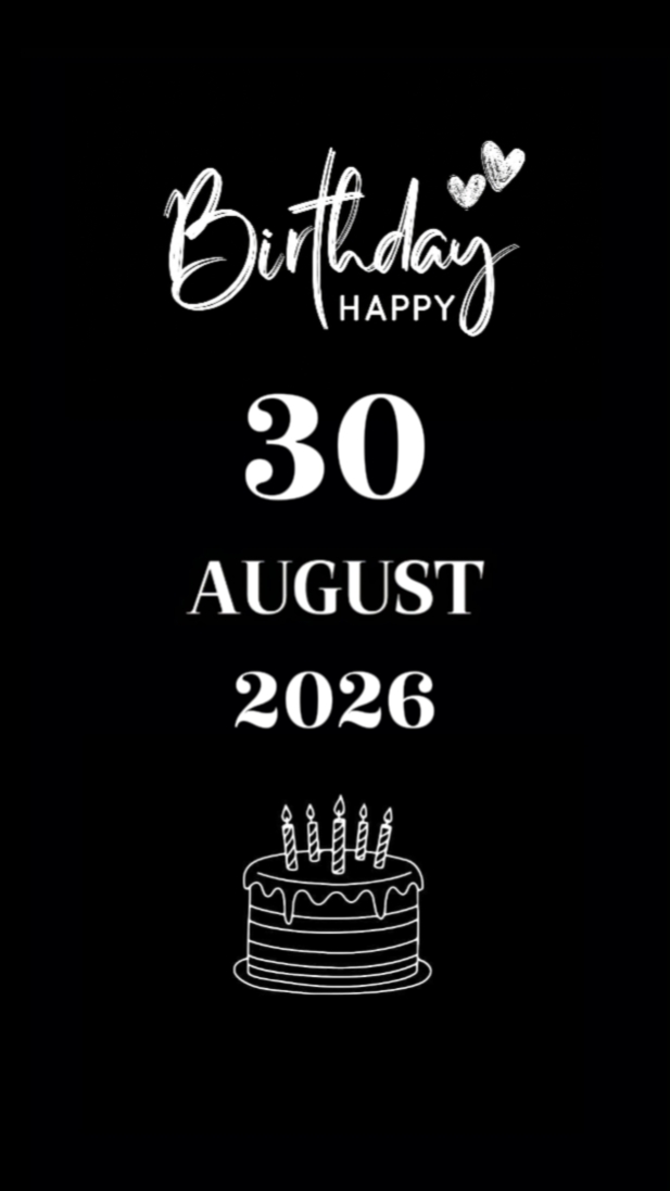 ULANG TAHUN AYAH 30 AGUSTUS