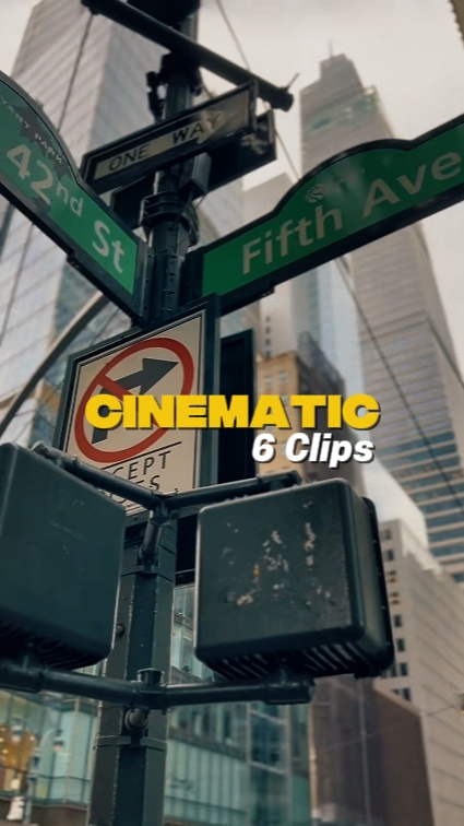 6 Clips Cinematic