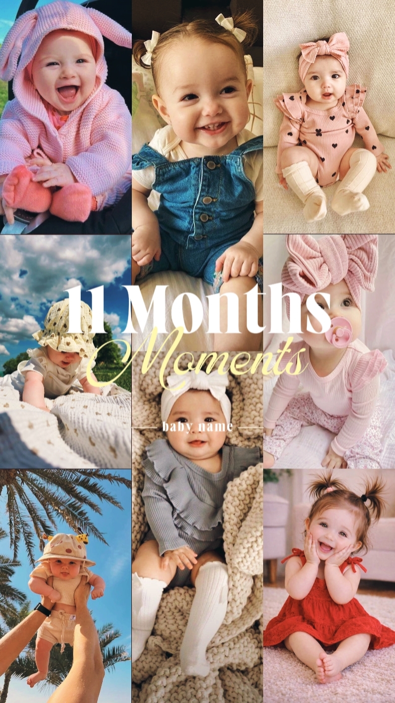 Cute Baby 11 Months 