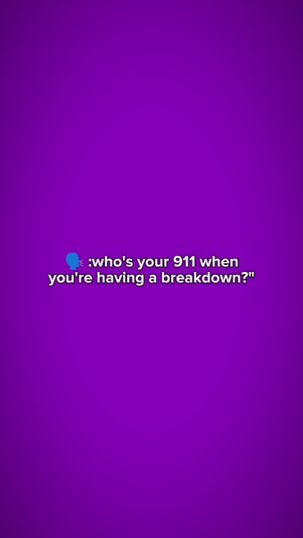 ¿Quién es tu 911?