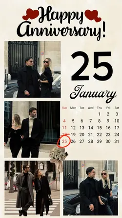 Anniversary 25 Jan