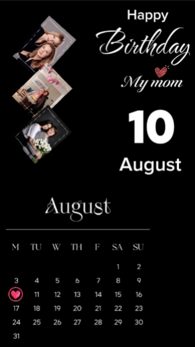 HBD mom 10 August