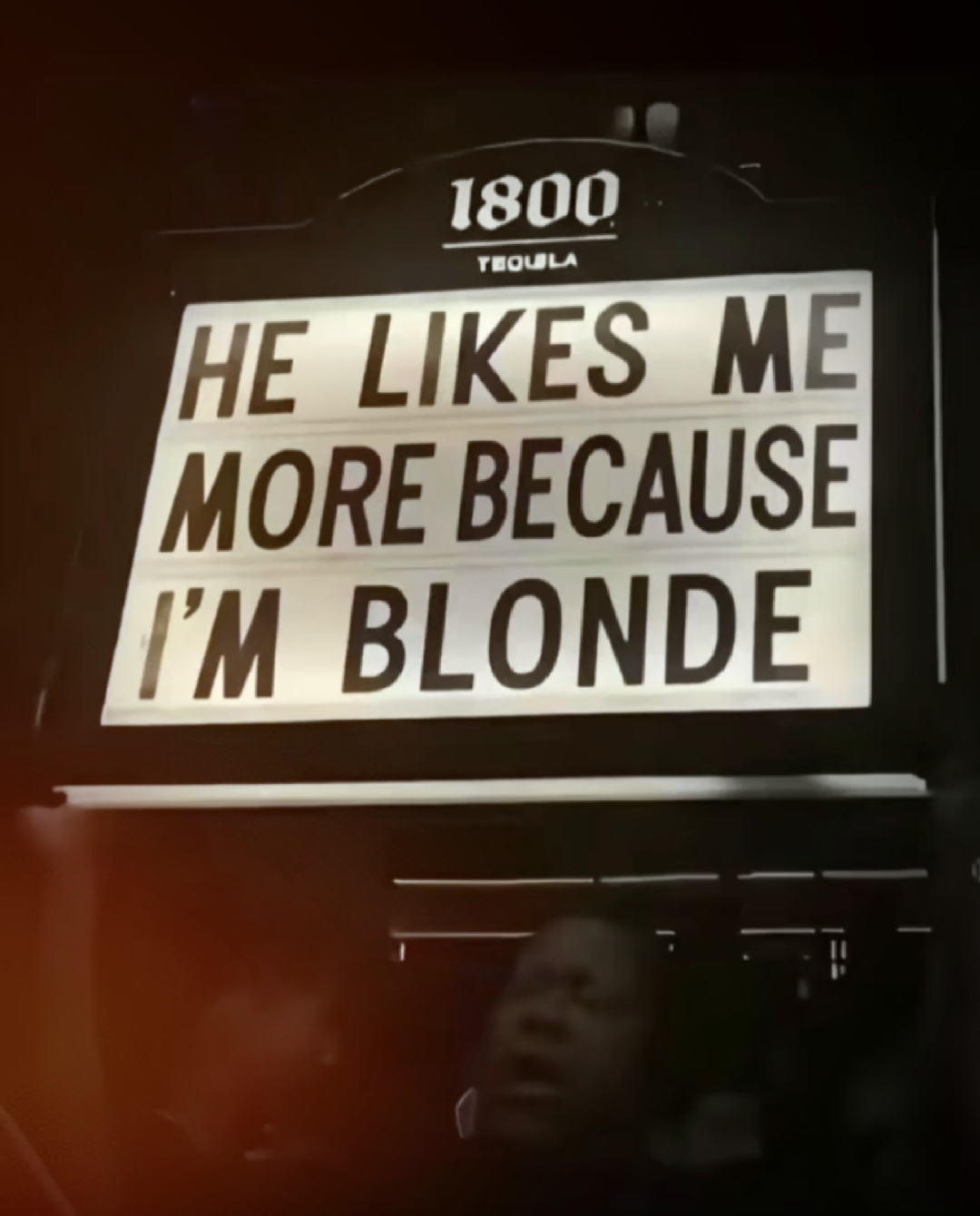 I'm blonde