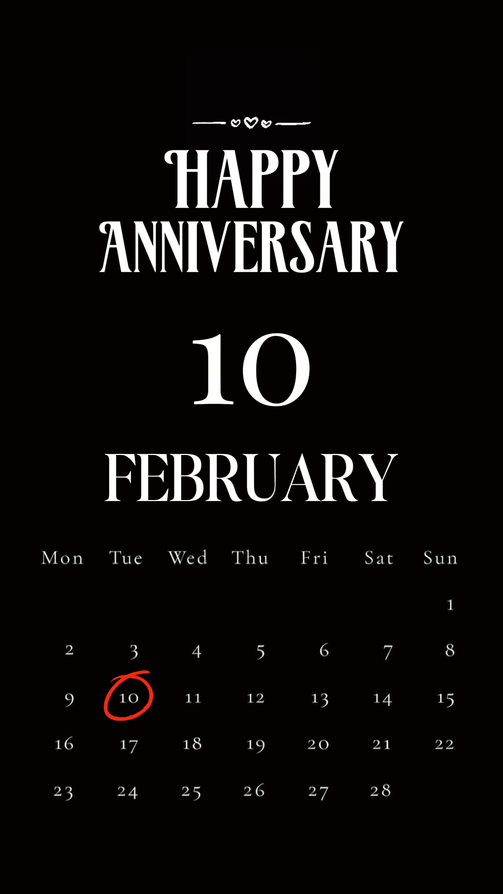 ANNIV FEBRUARY 10