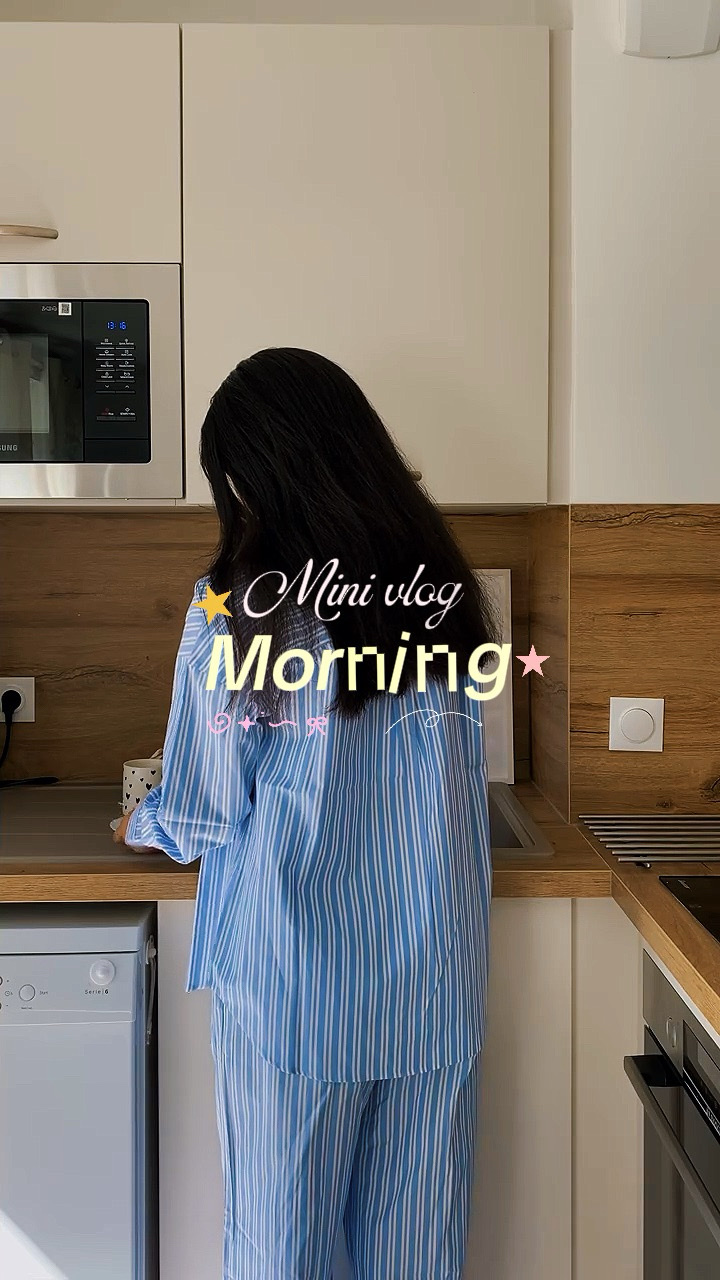 mini vlog matin