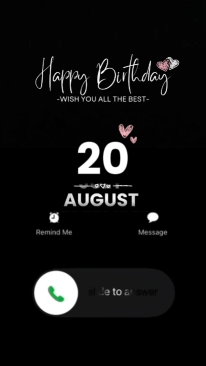 B'Day mom 20 august 