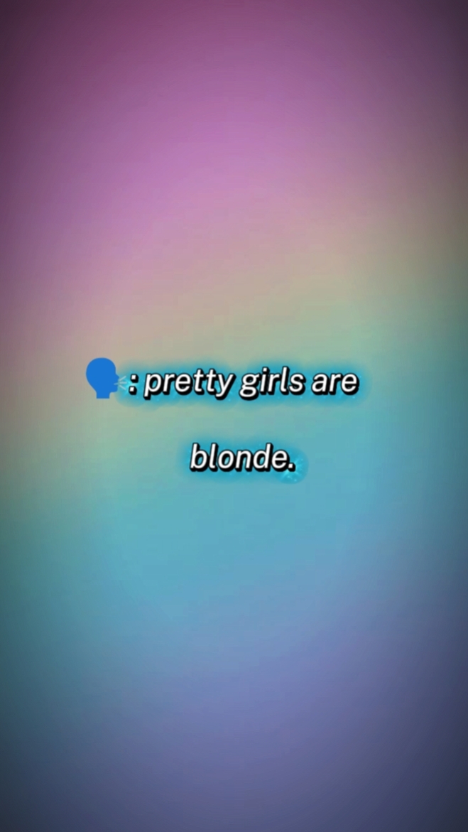 blonde