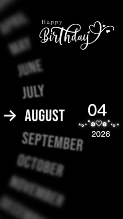 H BDayLove04Agustus