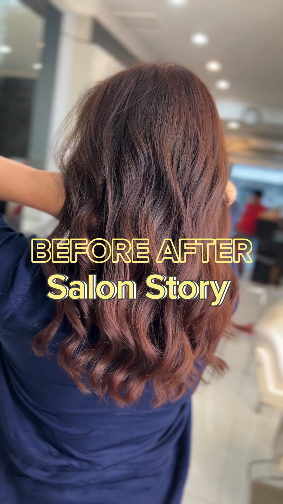 Before after hair 80