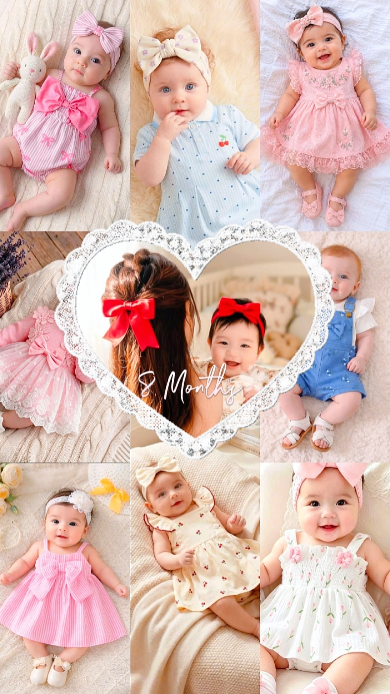 Sweet 8 Months Baby 