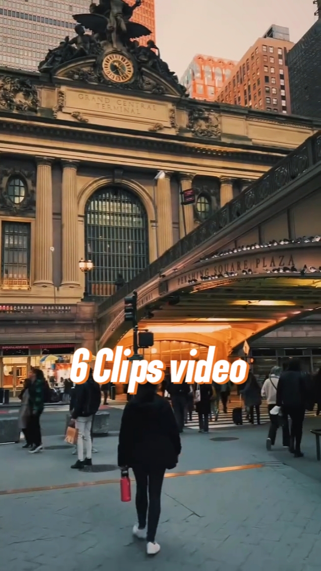 6 clipes de vídeo
