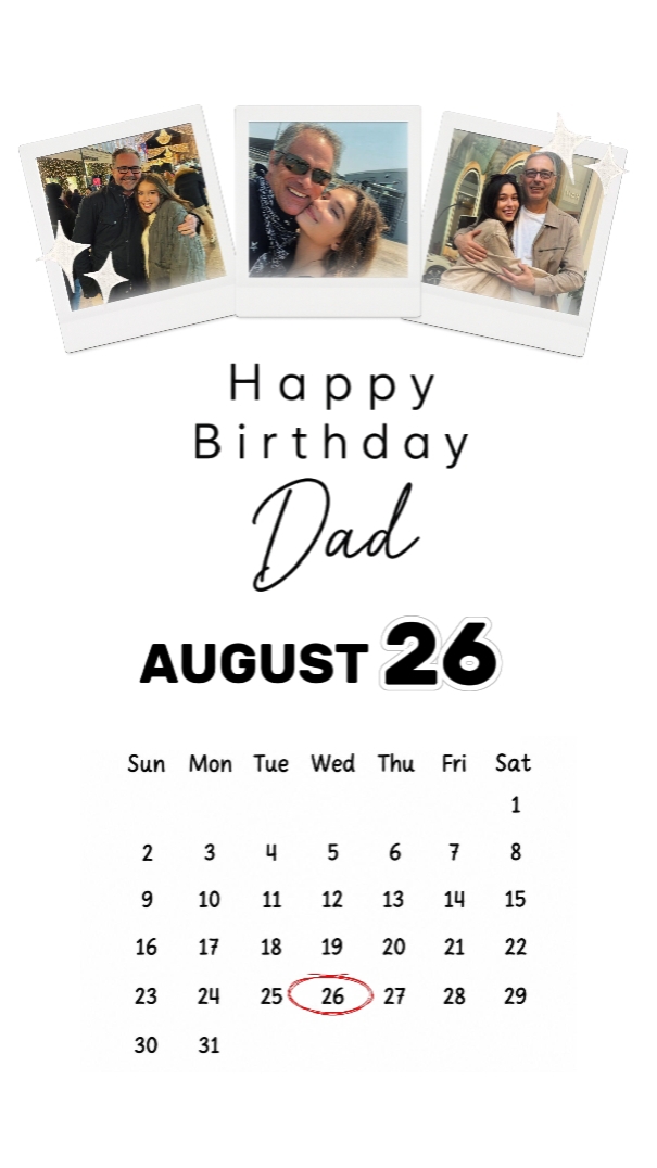 selamat ulang tahun ayah 26 Agustus