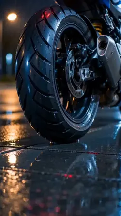 Cinematic Motorcycle