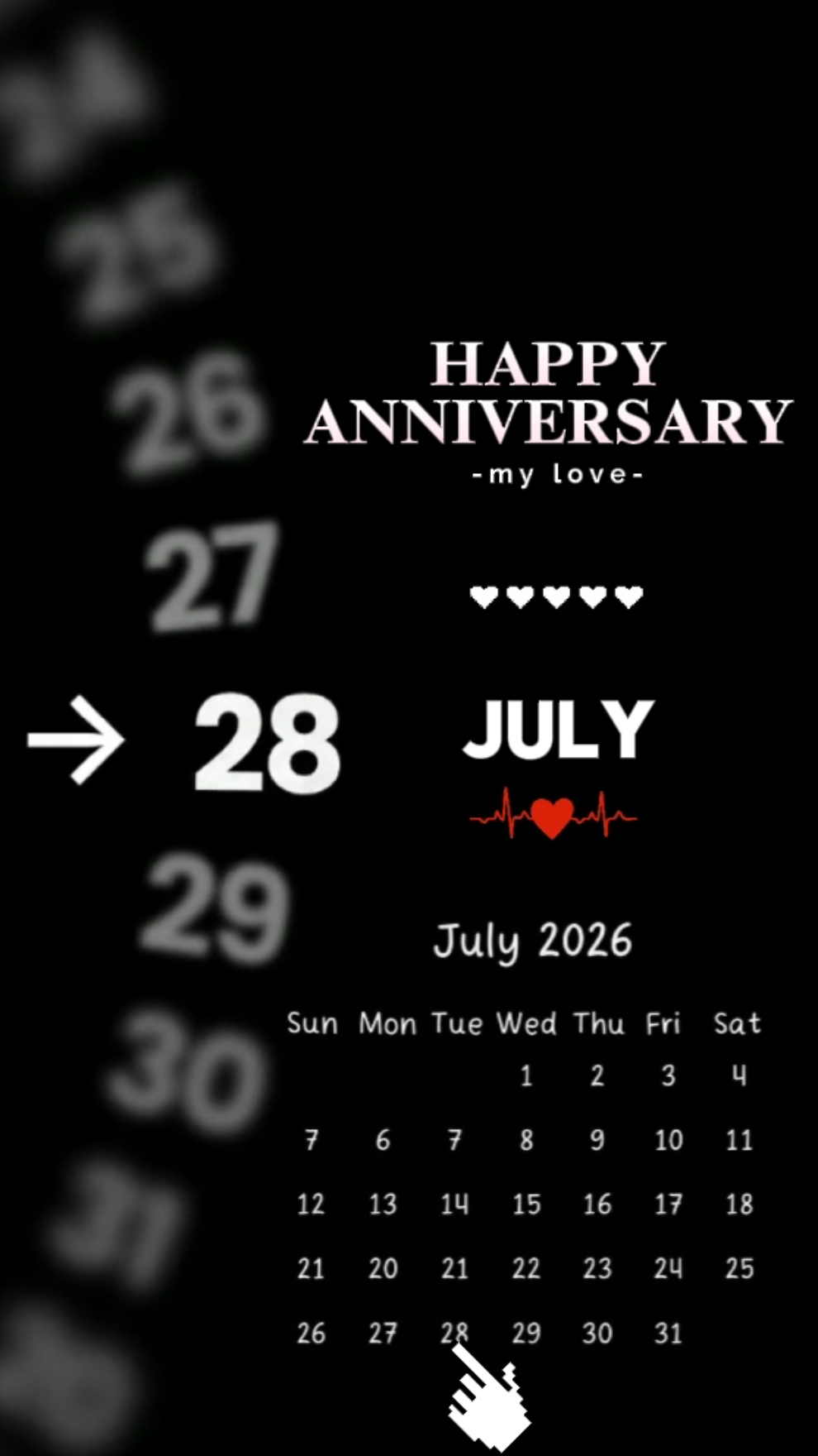 28 JULY ANNIVERSARY 