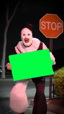 ART THE CLOWN SIGN