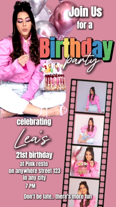 birthday invitation 