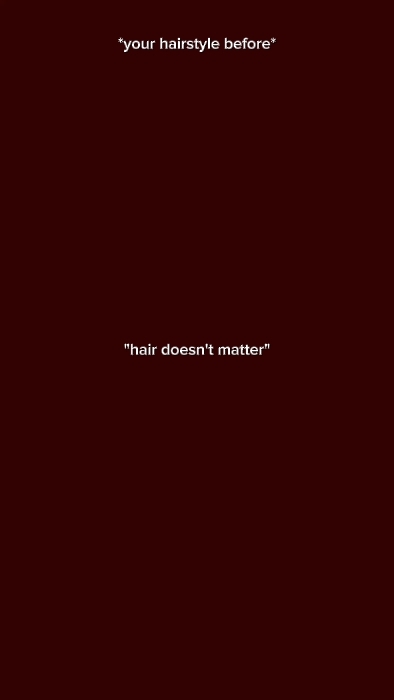 Haare spielen keine Rolle