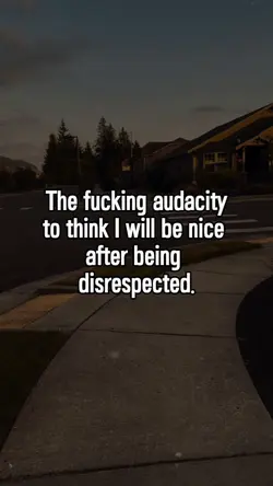 The f*cking audacity