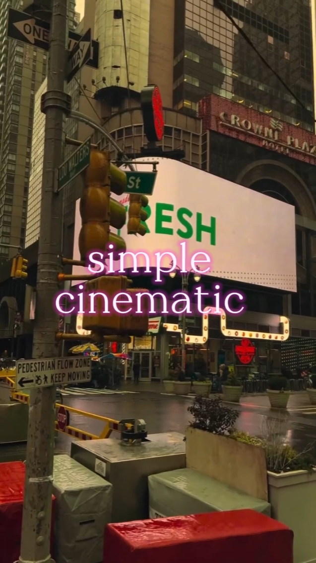 simple cinematic 
