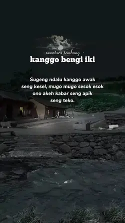 kata malam ini