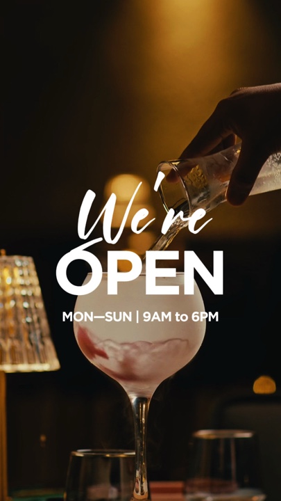 We Are Open