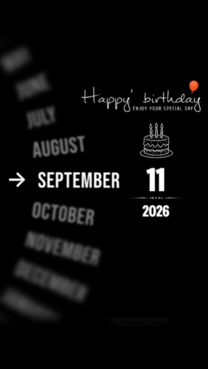 HBD DAD 11 SEPTEMBER