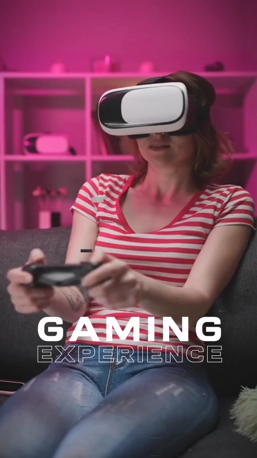 Gaming VR Product Display Beating Match TikTok Style 
