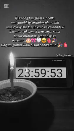 iyi ki doğdun...