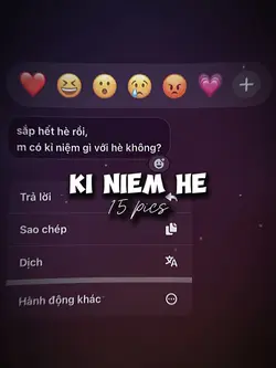 [15] MẪU KỈ NIỆM HÈ