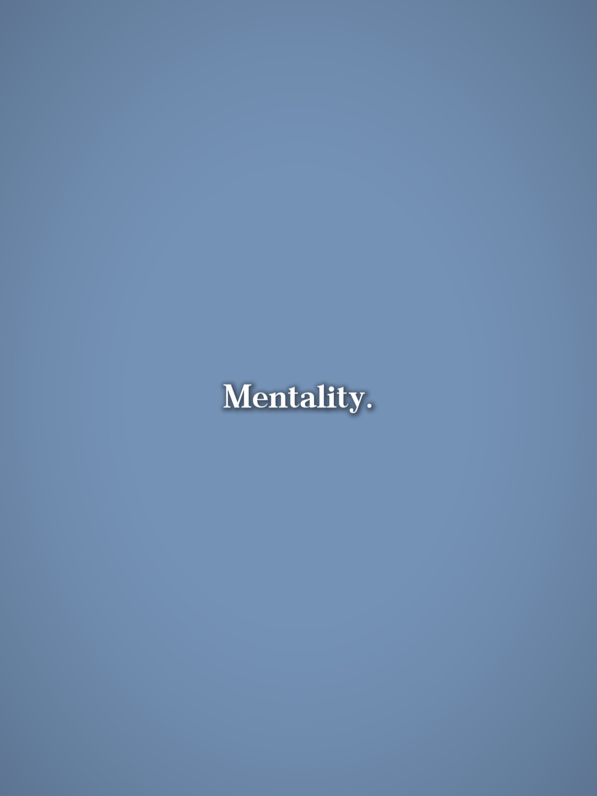 Mentality