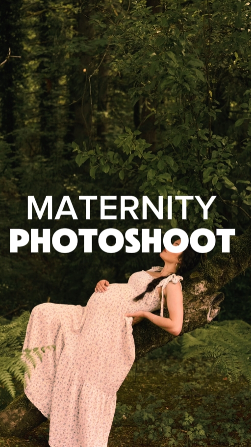 Sessão de fotos de maternidade