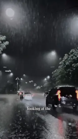 night in rain