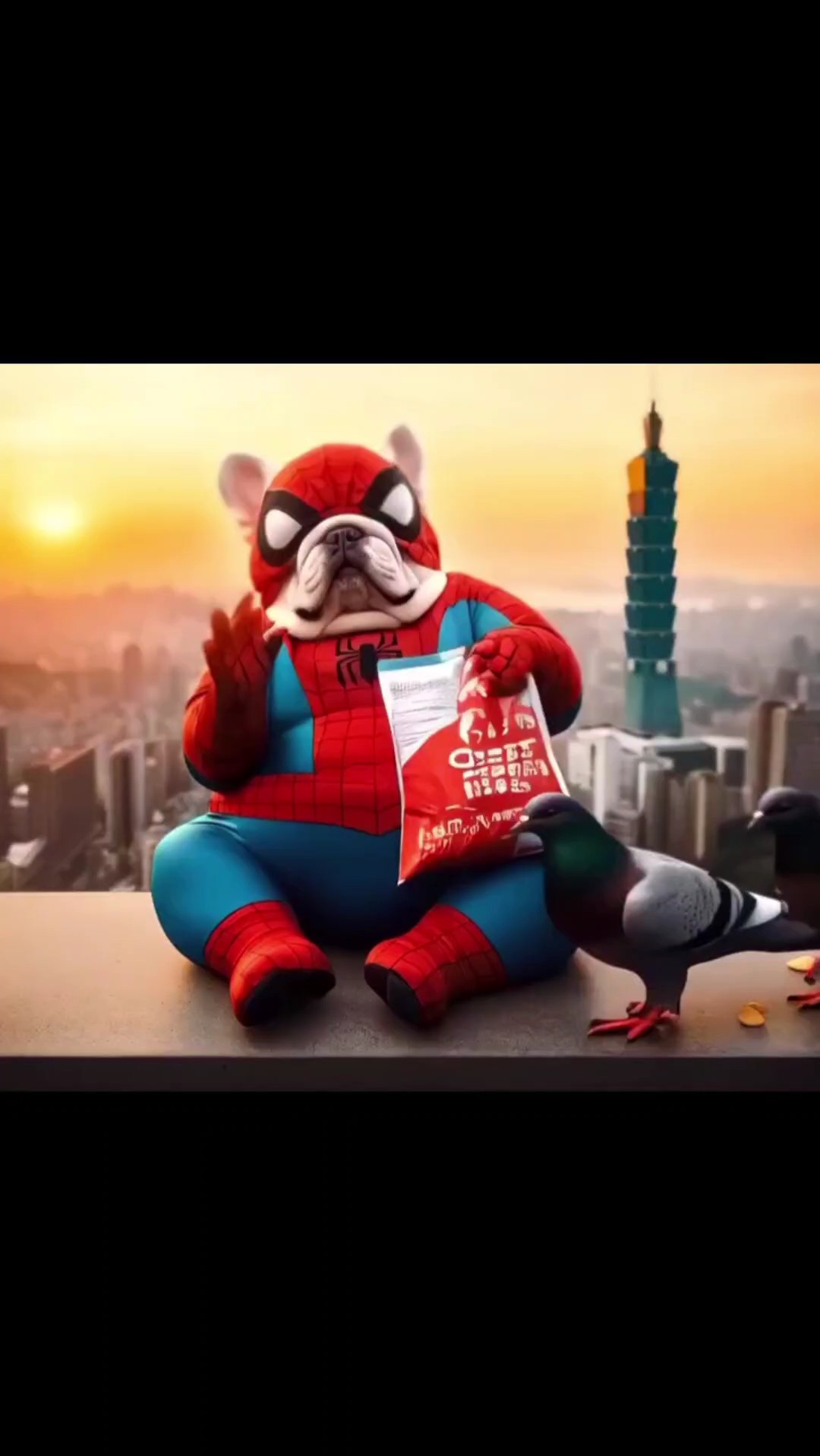 Dogman meme divertido 