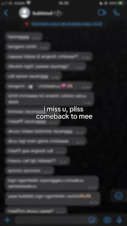 i miss u,plis comeba