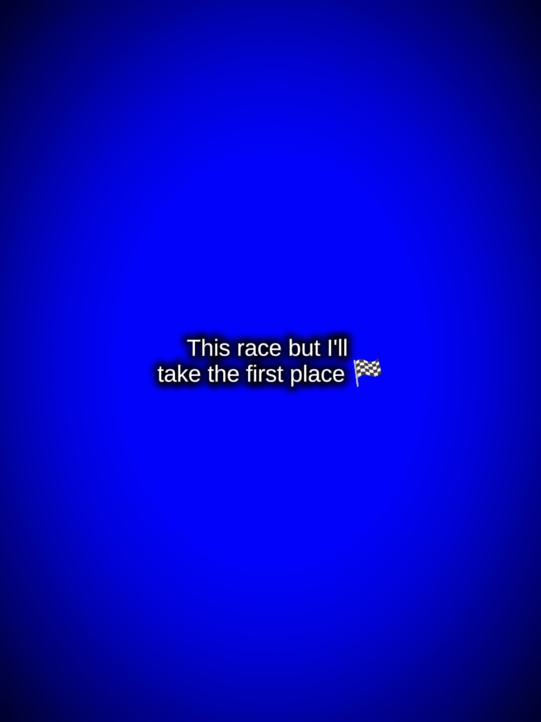 The race