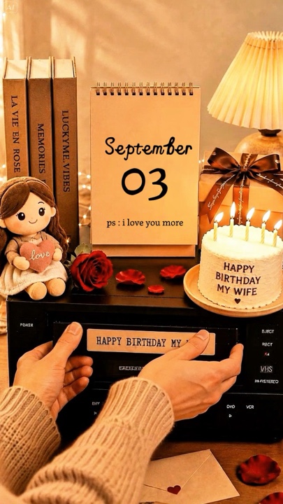 HBD Wife 03 Sept
